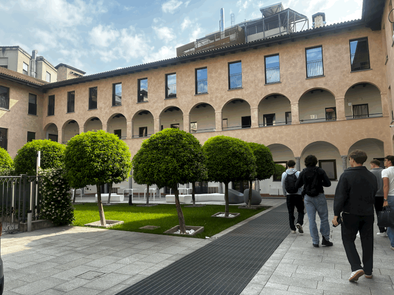 Reshared by IAE Nantes: French and Italian startup worlds meeting in Milan, with Finanz in the picture.